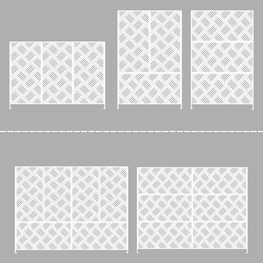 STEEL PRIVACY SCREEN