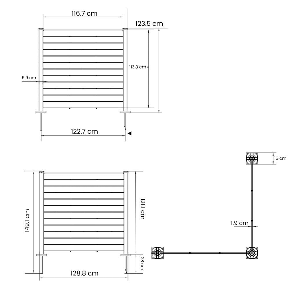 POLYETHYLENE PRIVACY SCREEN
