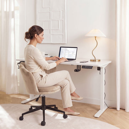 Scrivania regolabile elettrica in altezza 120x60 cm