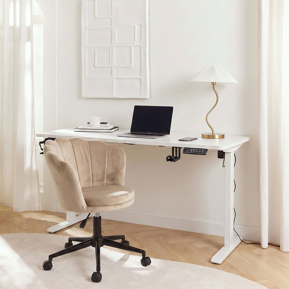 Scrivania regolabile elettrica in altezza 120x60 cm