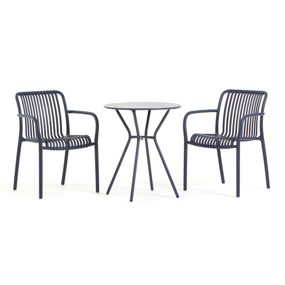 Nathan & Simona set pranzo balcone con tavolino con 2 sedie