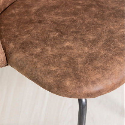 SARA LEATHER-LOOK CHAIRS