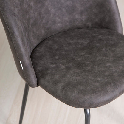 SARA LEATHER-LOOK CHAIRS