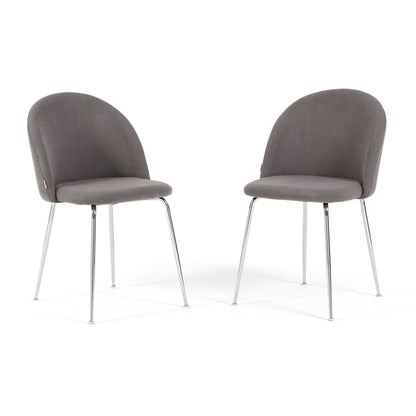 SARA RIBBED VELVET CHAIRS