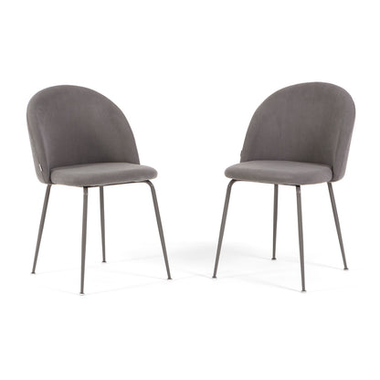 SARA RIBBED VELVET CHAIRS