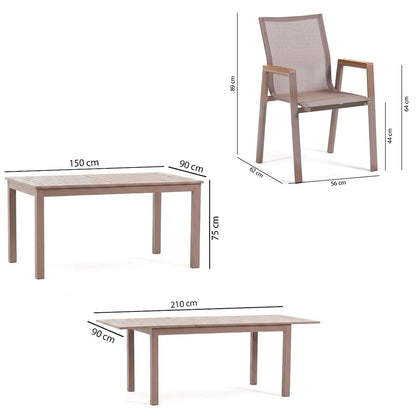 ALVARO EXTENDABLE + 6 DEVA SET