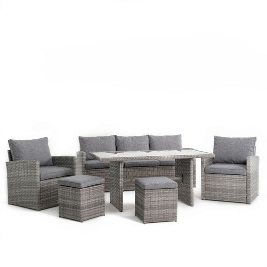 CATANIA SET-GLASS TOP