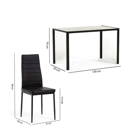 DINING SET ETTORE + LIDIA