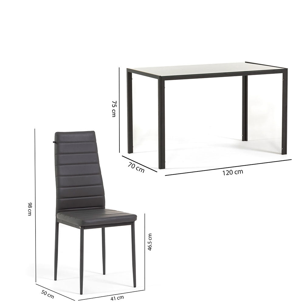 DINING SET ETTORE + LIDIA