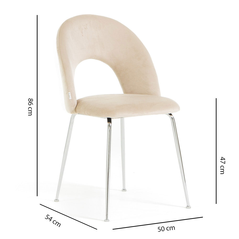 MARGOT VELVET CHAIRS