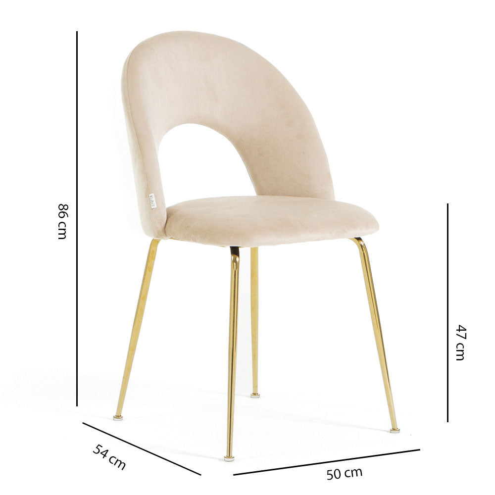 MARGOT VELVET CHAIRS