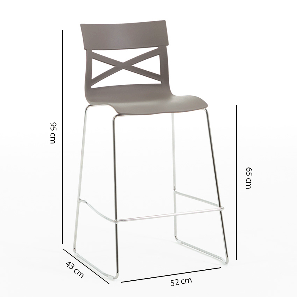 Martina XL – sgabello da cucina per isola e penisola