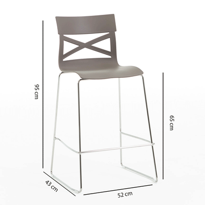 Martina XL – sgabello da cucina per isola e penisola