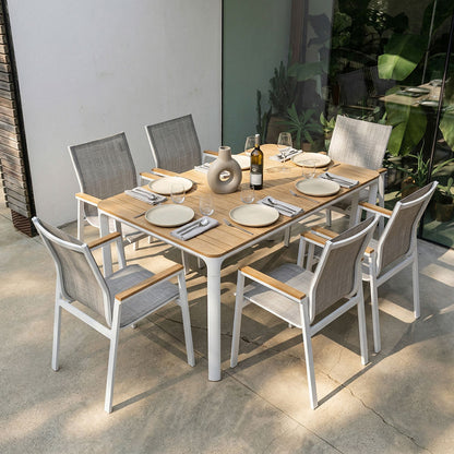 NOÈ + 6 DEVA DINING SET