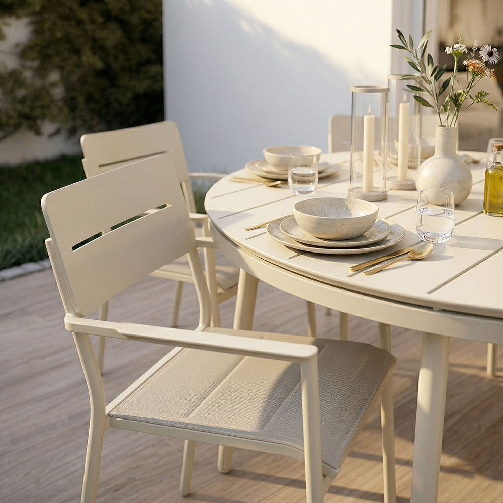 ROBERTO + 6 NORA DINING SET